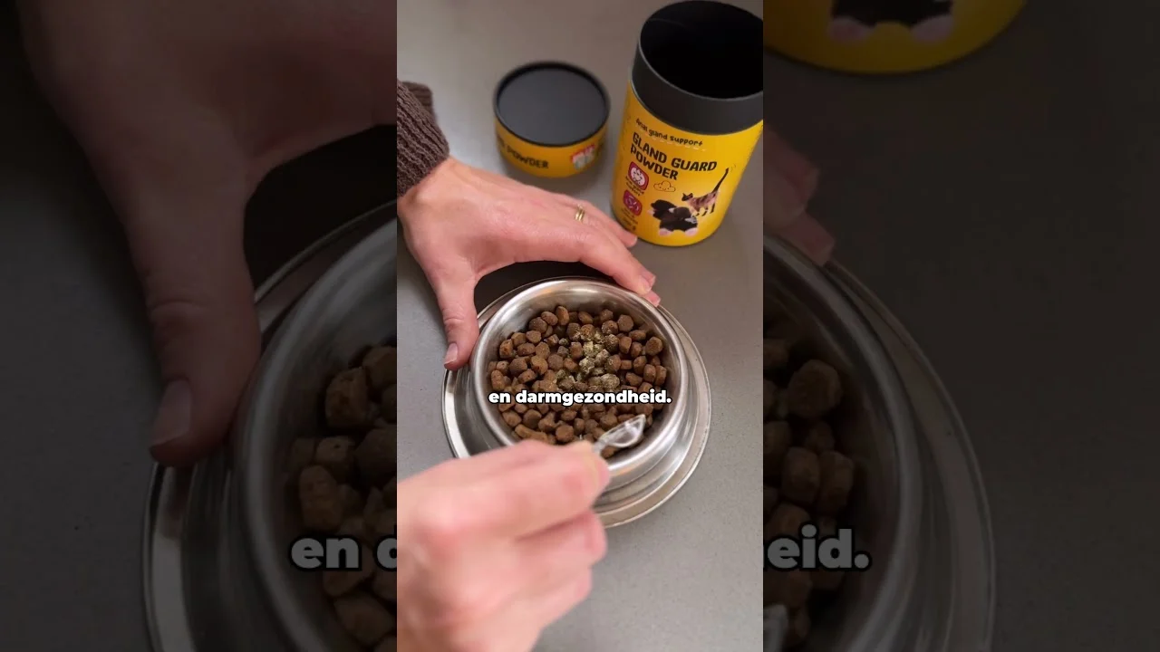 Doplňkové krmivo pro psy a kočky s prebiotiky a probiotiky – Excellent Pets Gland Guard Poeder - Obrázek 2