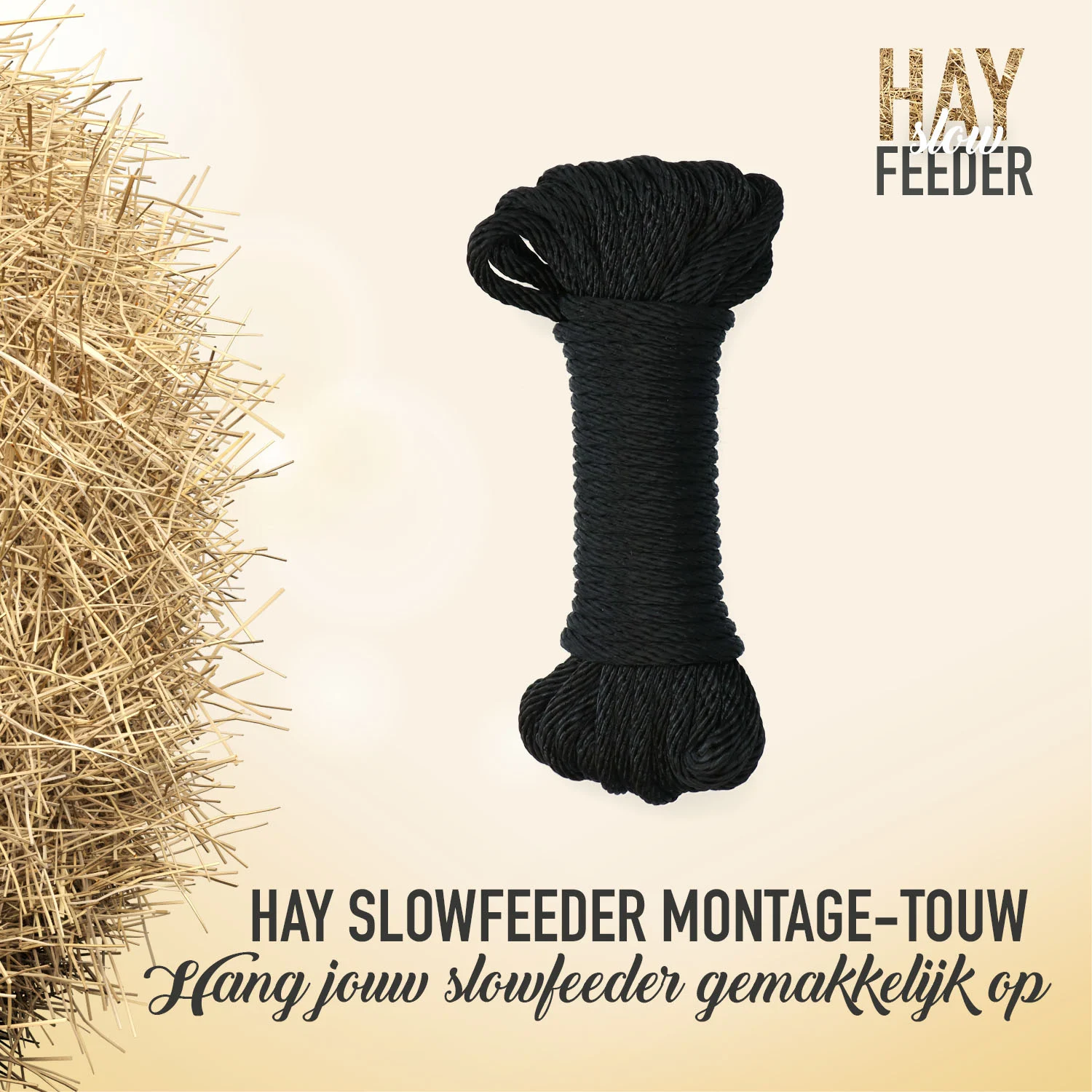 Uzavírací provaz pro pomalá krmítka – Hay Slow Feeder - Obrázek 2