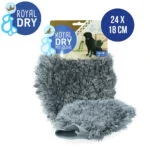 Kartáčovací rukavice pro psy z mikrovlákna, 24 x 18 cm – Royal Dry - Obrázek 2