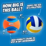 Fotbalový míč pro psy s gumovými výstupky, Ø 19 cm – Chuckit! Kick Fetch Dog L - Obrázek 5