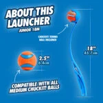 Házeč míčků s míčkem, 45 cm – Chuckit! Junior Ball Launcher - Obrázek 2
