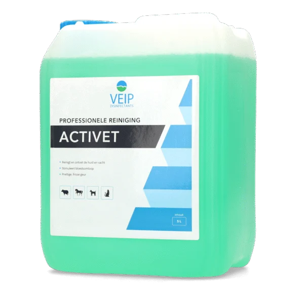 Čisticí přípravek na kůži zvířat s neutrálním pH, 5 l – Veip Activet