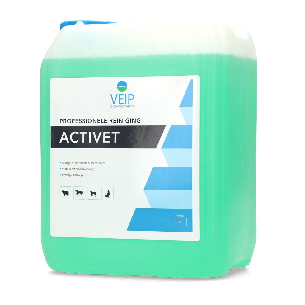 Čisticí přípravek na kůži zvířat s neutrálním pH, 5 l – Veip Activet - Obrázek 1