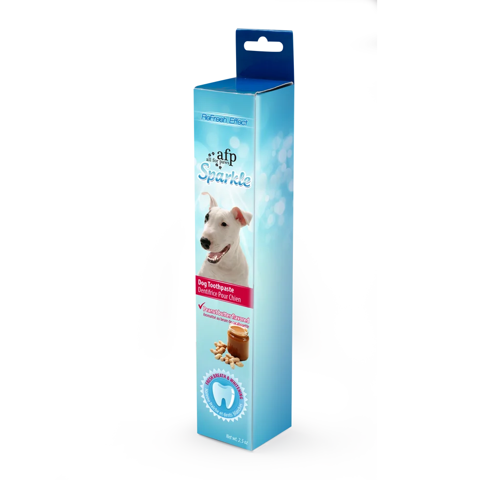 Zubní pasta pro psy s příchutí arašídového másla, 60 g – AFP Sparkle Toothpaste - Obrázek 1