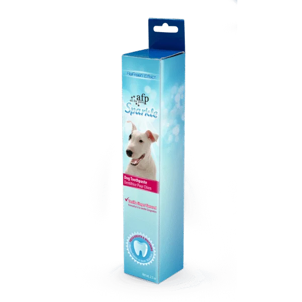 Zubní pasta pro psy s vanilkou a zázvorem, 60 g – AFP Sparkle Toothpaste