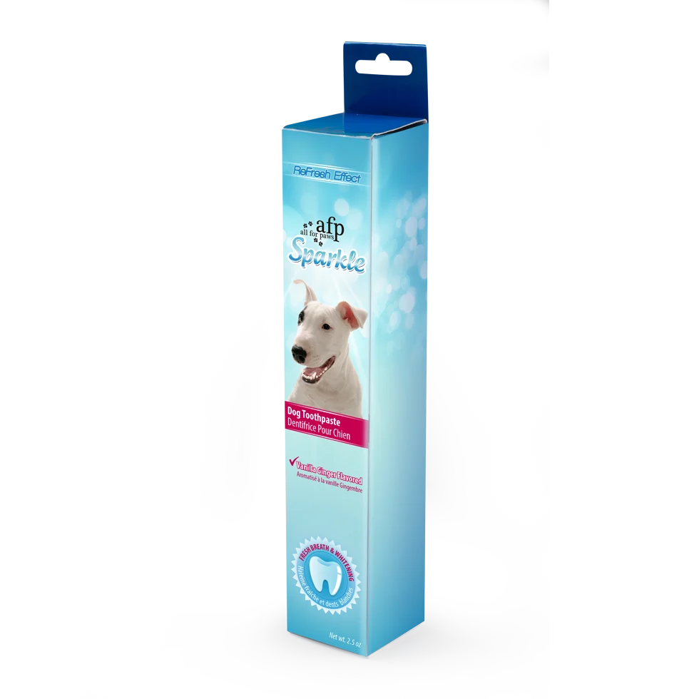 Zubní pasta pro psy s vanilkou a zázvorem, 60 g – AFP Sparkle Toothpaste - Obrázek 1