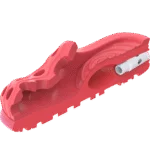 Žvýkací pantofel z gumy s ultrazvukovým pískátkem, S 11 x 5 cm – AFP Doggies' Shoes - Air Pups Slipper - Obrázek 3