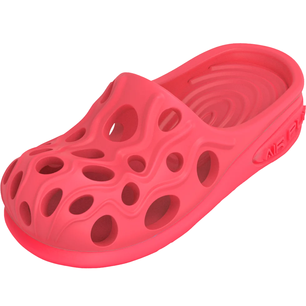 Žvýkací pantofel z gumy s ultrazvukovým pískátkem, S 11 x 5 cm – AFP Doggies' Shoes - Air Pups Slipper - Obrázek 2