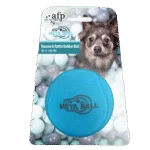 Gumový míček pro psy s chrastivým zvukem, ø 6,3 cm – AFP Meta Ball Bounce & Rattle Ball