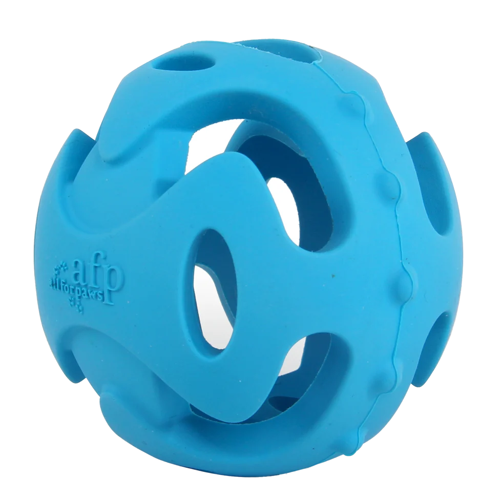 Aportovací míček pro psy s otvory, ø 6,3 cm – AFP Meta Ball Well Fetch Ball - Obrázek 2