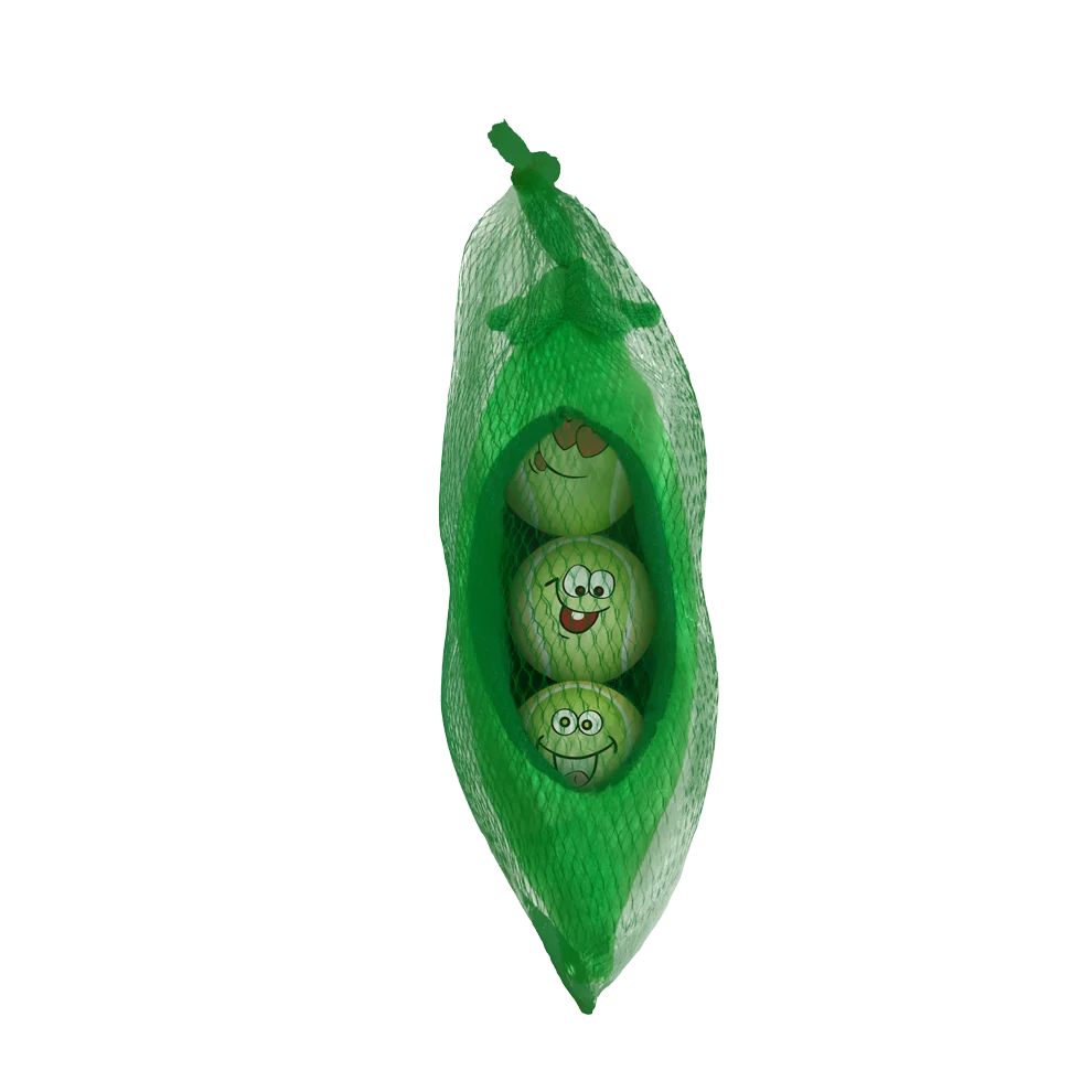 Sada míčků pro psy v lusku, 3 míčky s pískátkem, ø 6,3 cm – AFP Meta Ball Ball Set w/ Pee Pod - Obrázek 3
