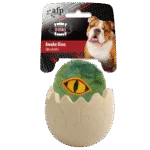 Hračka pro psy s prostorem na pamlsky, 8 x 8 x 10,3 cm – AFP My T-Rex Awake Dino
