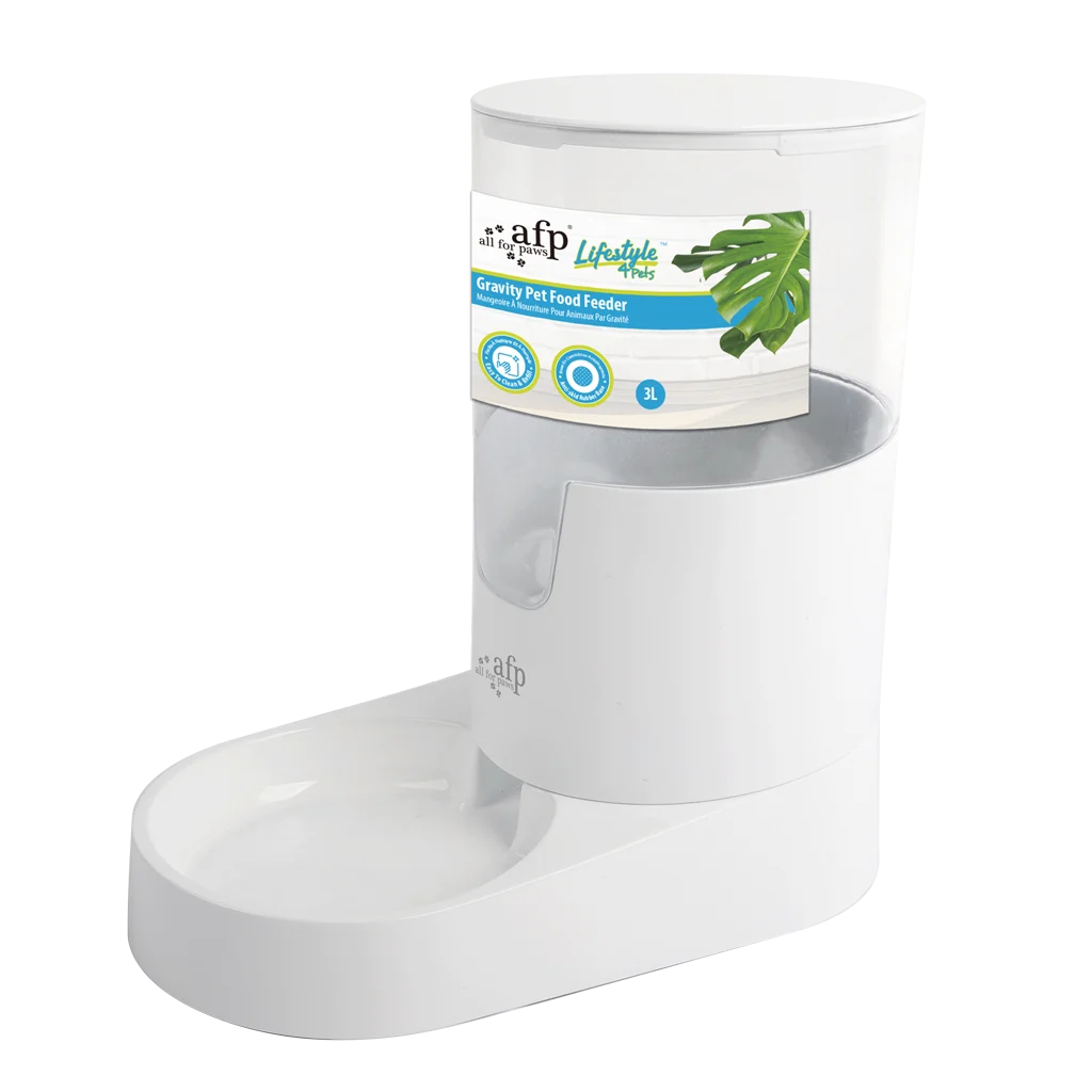 Automatická miska na krmivo se zásobníkem, 3 l – AFP Lifestyle 4 Pets Gravity Pet Food Feeder - Obrázek 1