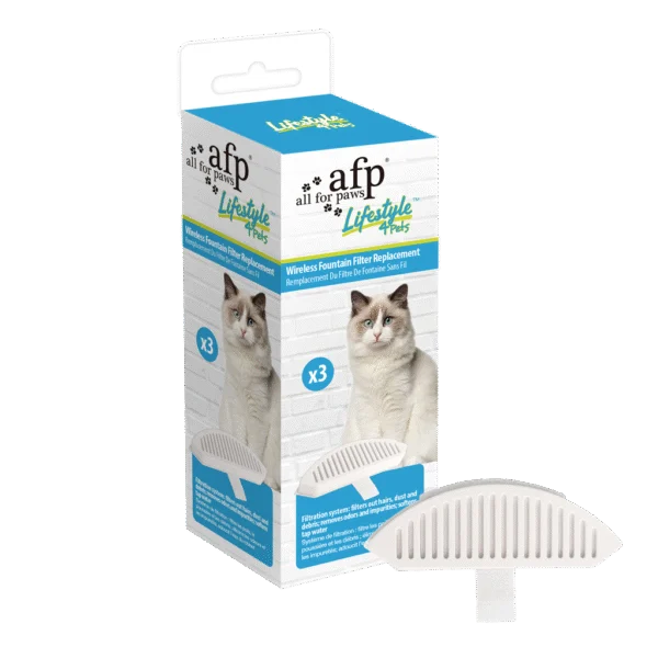 Filtry do fontány pro mazlíčky, 3 ks – AFP Lifestyle 4 Pets Wireless Fountain