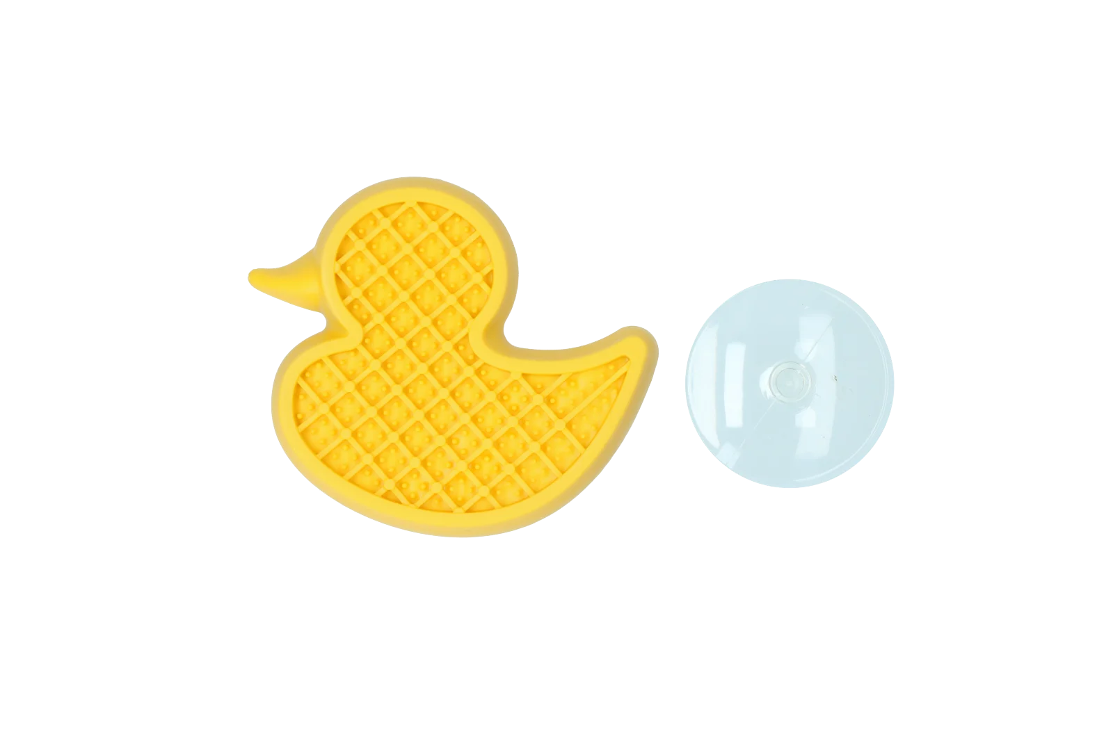 Kachnička do vany pro psy s přísavkou a silikonovými výstupky, 13 x 10 cm – AFP Calm Paws - Bath Anti-anxiety Duck - Obrázek 3