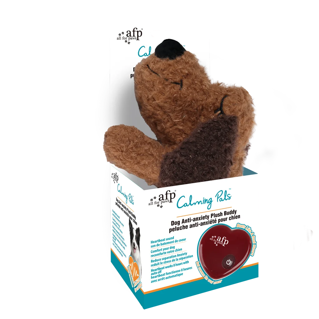 Plyšová hračka pro psa se srdečním tepem, 48 cm – AFP Calm Paws - Dog Anti-anxiety Plush Buddy - Obrázek 1