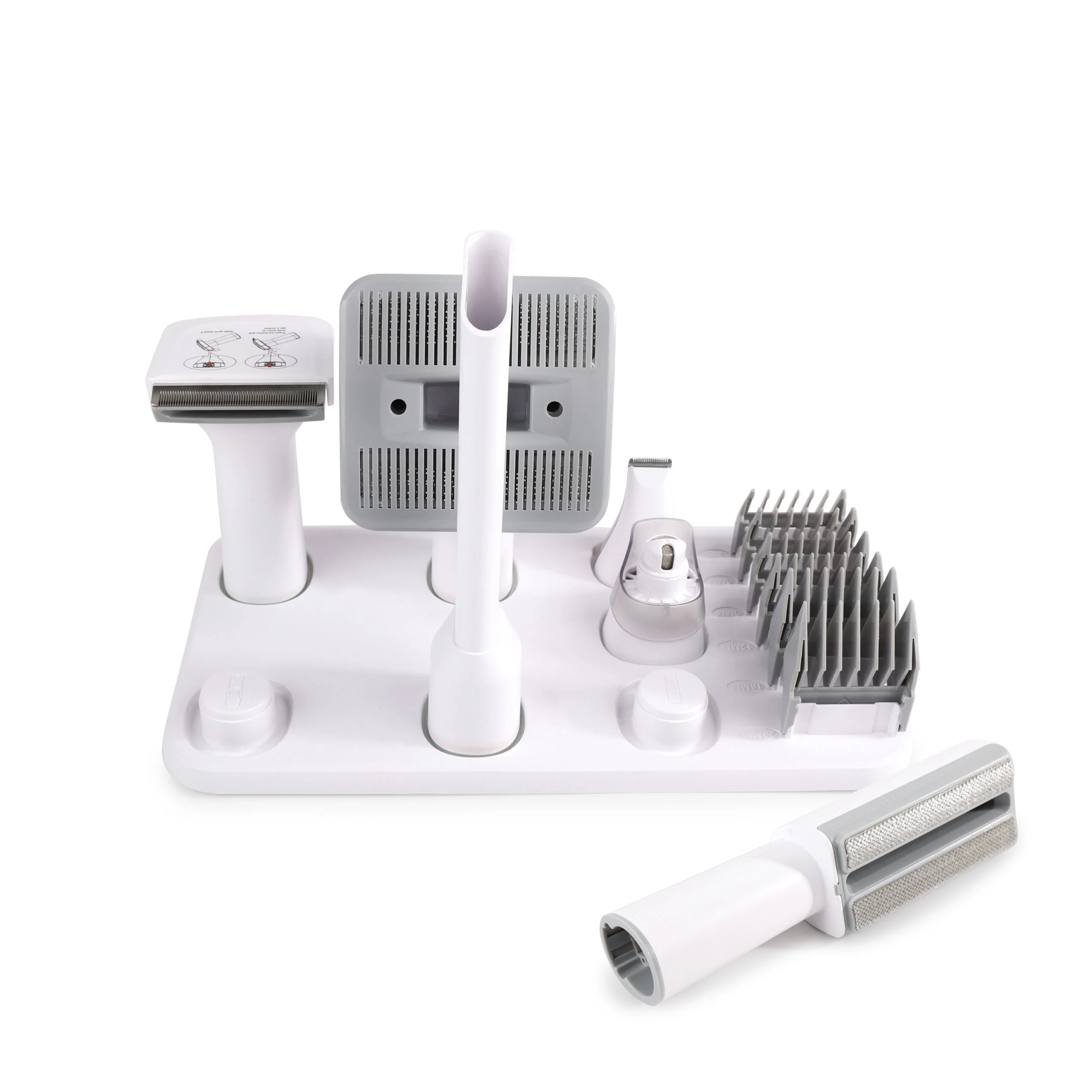 Stříhací sada pro psy s odsáváním, 7 nástavců – AFP Pro Pet Grooming Kit - Obrázek 4