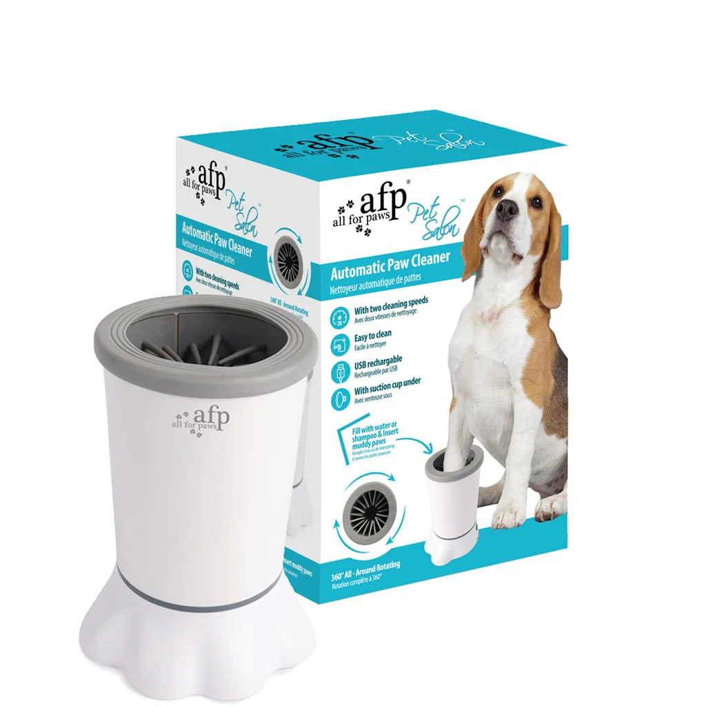 Automatický čistič tlapek pro psy se 2 rychlostmi – AFP Pet Salon Automatic Paw Cleaner - Obrázek 1