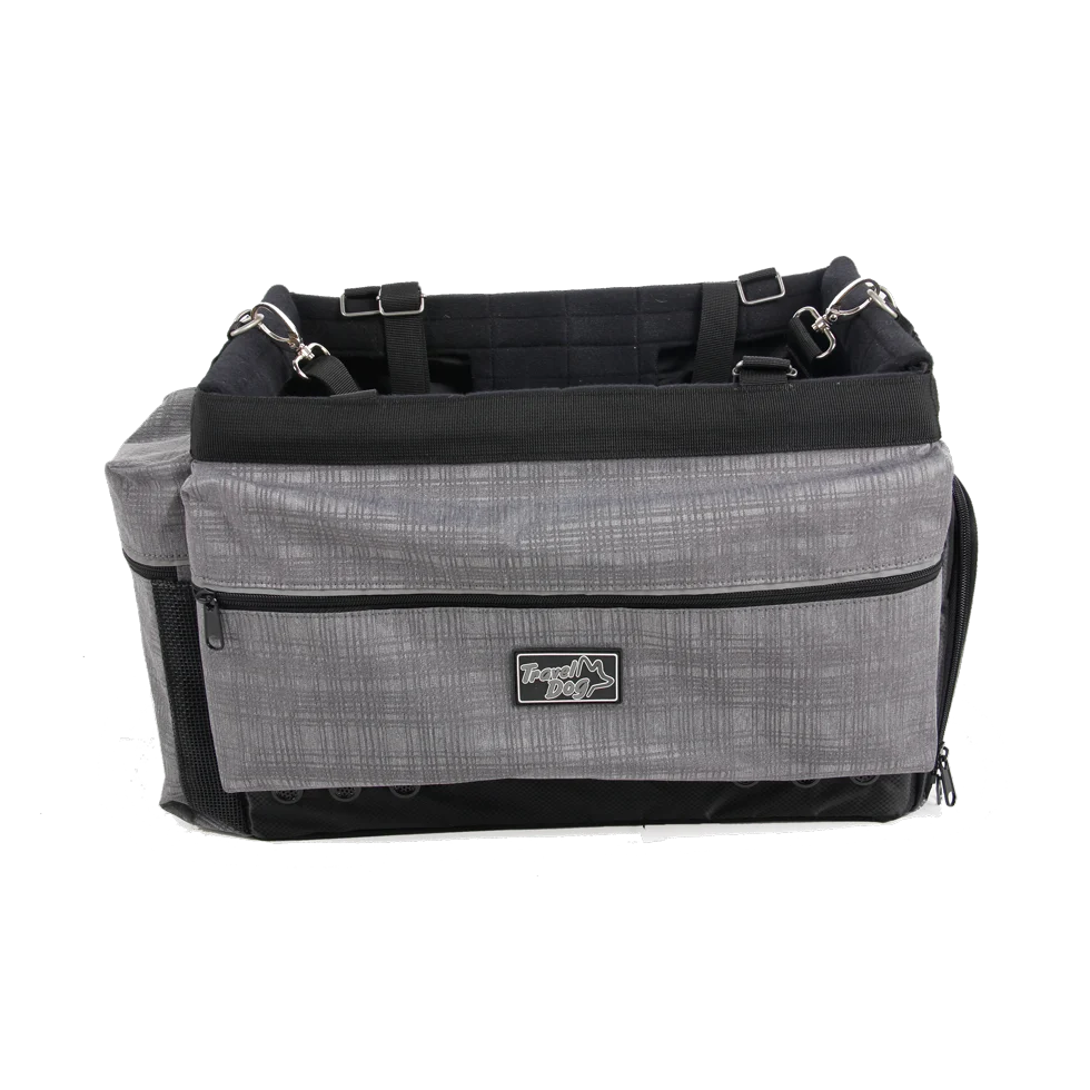 Cyklistický košík pro psa s uchycením na řídítka, do 8 kg – AFP Travel Dog - Bicycle Delux Bag with Holder - Obrázek 3