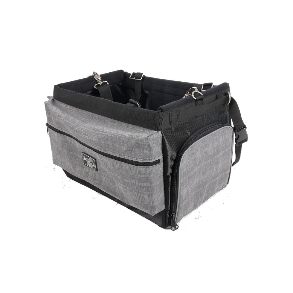 Cyklistický košík pro psa s uchycením na řídítka, do 8 kg – AFP Travel Dog - Bicycle Delux Bag with Holder - Obrázek 2