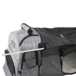 Rozšiřitelný batoh pro psy se síťovinou, 46 x 30 x 20 cm – AFP Travel Dog - Expandable Backpack Carrier - Obrázek 6