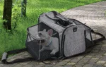 Přepravní vozík pro psy s funkcí nošení, do 11 kg – AFP Travel Dog - Rolling Pet Carrier - Obrázek 2