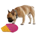 Lízací podložka pro psy ve tvaru zmrzliny s přísavkami, 20 x 17,5 cm – AFP Chill Out - Ice Cream Lick Mat - Obrázek 3