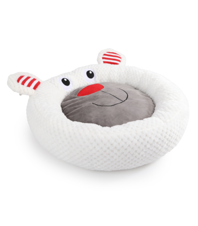Pelíšek pro psy Lední medvěd – AFP Happy Holidays Merry Comfortable Bed
