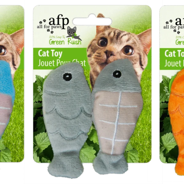 Hračka pro kočky s 6 g catnipu – AFP Green Rush - Catch of the Day
