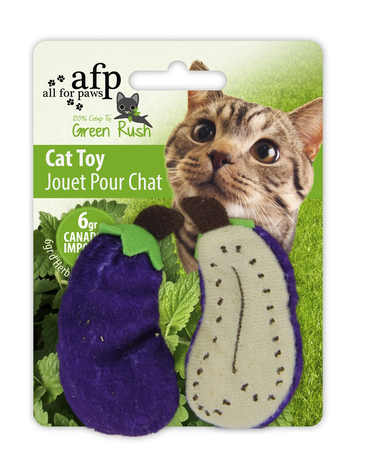 Hračka pro kočky s 6 g catnipu, mix variant – AFP Green Rush - All Natural - Obrázek 4