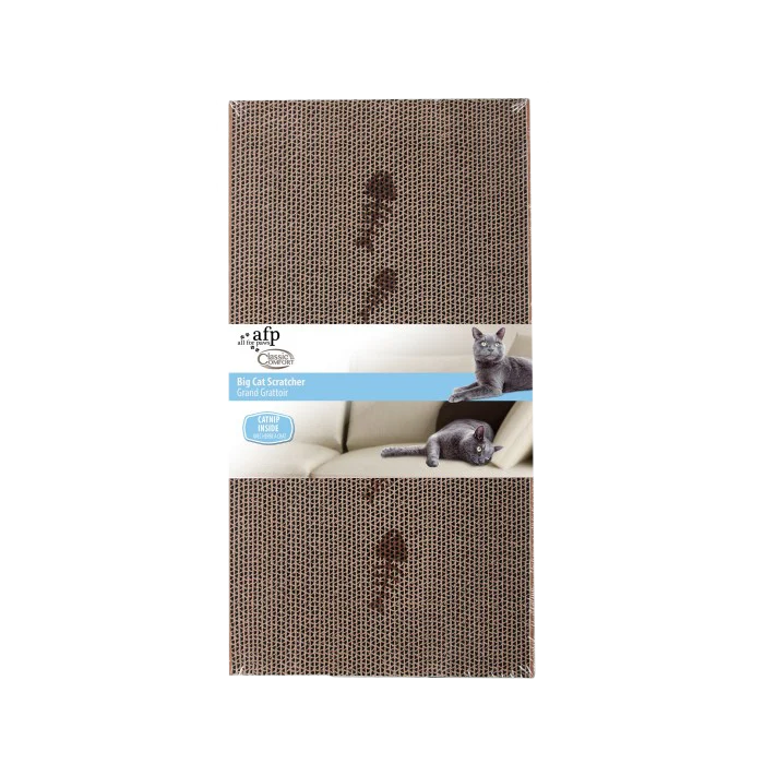 AFPK02387.png Kartonové škrabadlo s catnipem, velikost L – AFP Classic Comfort - Cat Scratcher L - Obrázek 1