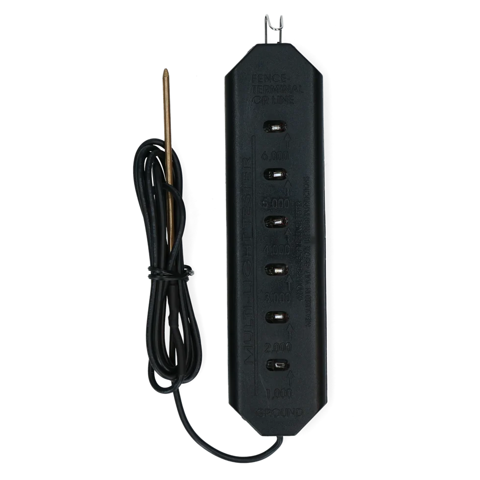 Tester elektrického ohradníku se 6 úrovněmi LED – ZoneGuard Multilight - Obrázek 3