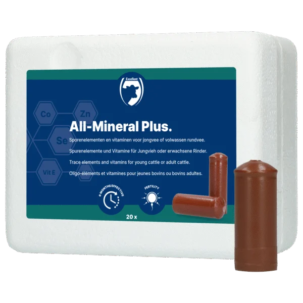 Minerální bolus pro skot, 20 kusů – Excellent All-Mineral Plus