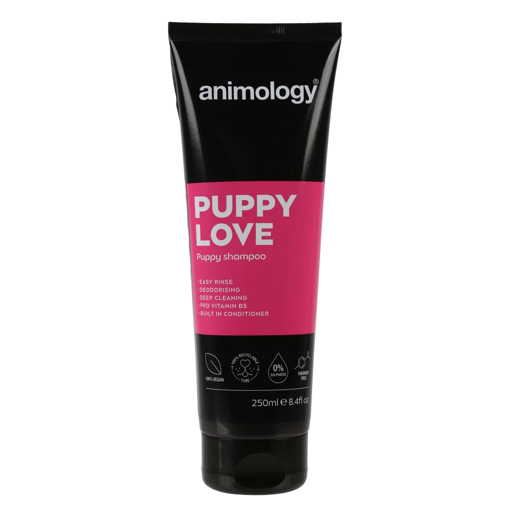 Šampon pro štěňata na citlivou kůži, 250 ml – Animology Puppy Love - Obrázek 1
