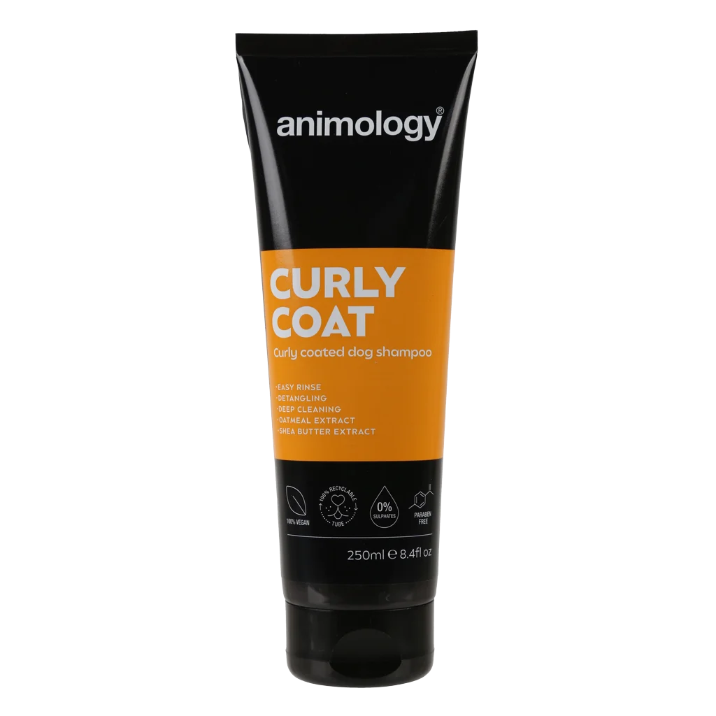 Šampon pro psy s kudrnatou srstí, 250 ml – Animology Curly Coat - Obrázek 1