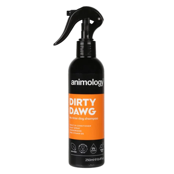 Šampon ve spreji pro psy bez oplachování, 250 ml – Animology Dirty Dawg