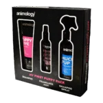 Sada péče o štěně se šamponem, tělovou mlhou a sprejem na srst, 3 produkty – Animology My First Puppy Pack - Obrázek 2