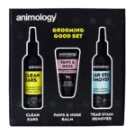 Sada péče o uši, okolí očí, tlapky a čenich pro psy, 3 produkty – Animology Grooming Good Set