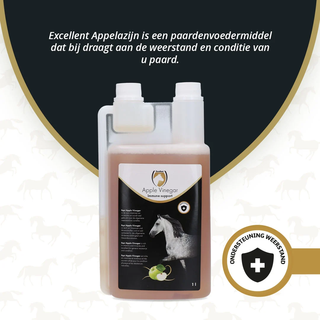 Jablečný ocet pro koně, 1 l – Excellent Horse Apple Vinegar - Obrázek 2