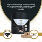 Pamlsky pro koně s česnekem, nízkocukerné, 1,2 kg – Excellent Horse Sweet Blocks - Obrázek 3