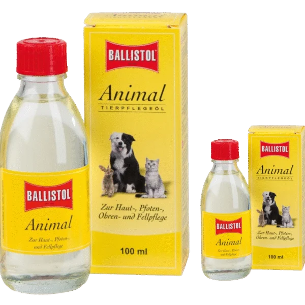 Olej na ošetření kůže a srsti koní, 100 ml – Ballistol Animal Oil