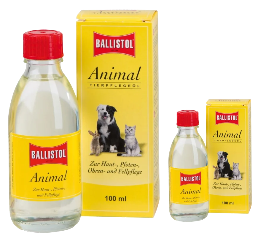 Olej na ošetření kůže a srsti koní, 100 ml – Ballistol Animal Oil - Obrázek 1