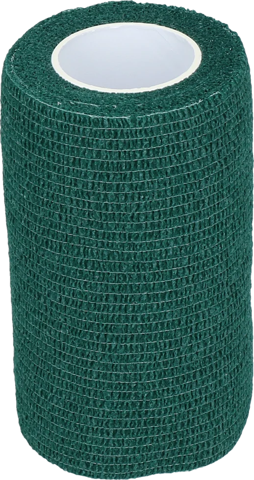BAND0000N.png Samolepicí obinadlo na nohy a kopyta, 10 cm, zelené – Excellent Bandage Animal Profi - Obrázek 1