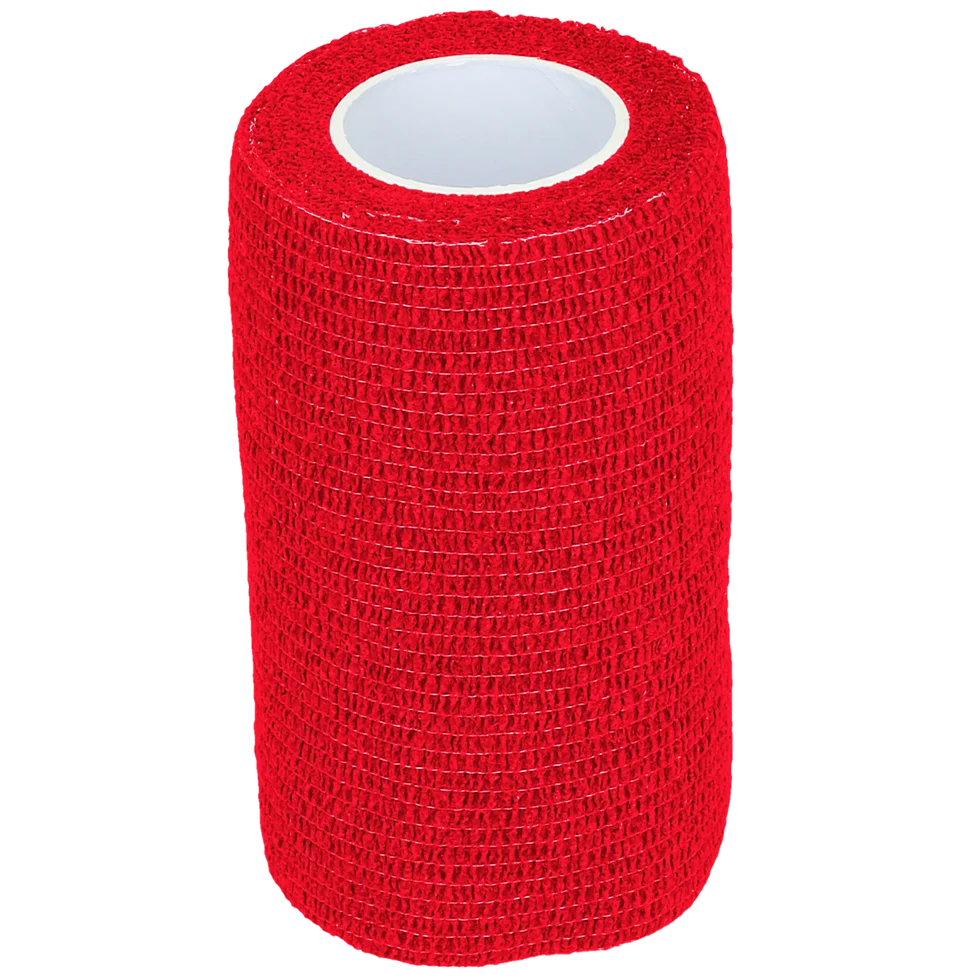 Samolepicí bandáž na nohy a kopyta, 10 cm, červená – Excellent Bandage Animal Profi - Obrázek 1