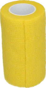Samolepicí bandáž na nohy a kopyta, 10 cm, žlutá – Excellent Bandage Animal Profi