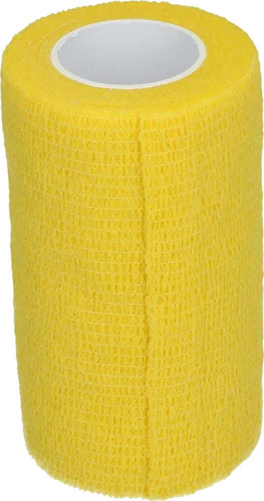 Samolepicí bandáž na nohy a kopyta, 10 cm, žlutá – Excellent Bandage Animal Profi - Obrázek 1