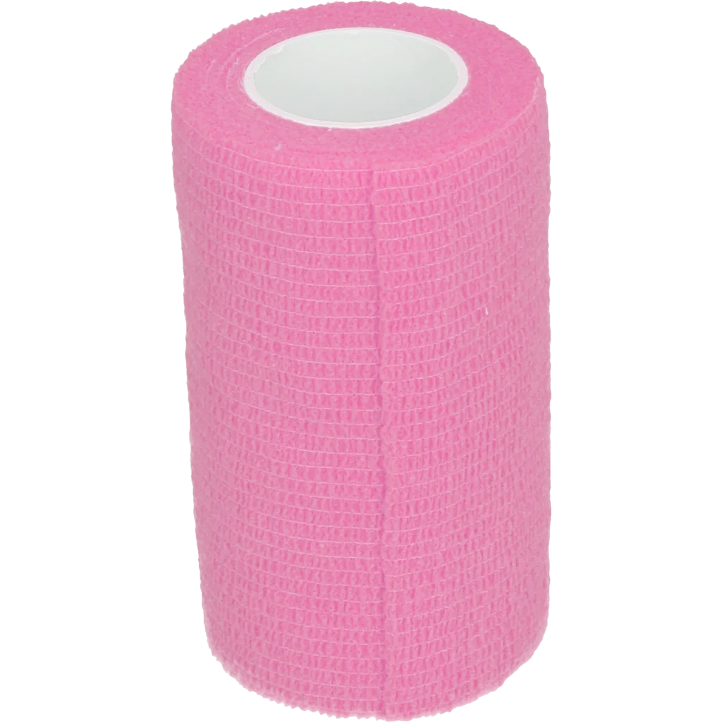 BAND0000NBR.png Samolepicí bandáž na nohy a kopyta, 10 cm, růžová – Excellent Bandage Animal Profi - Obrázek 1