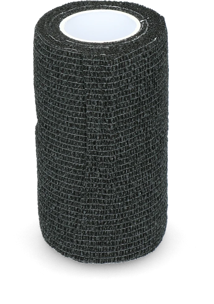 Samolepicí obinadlo na nohy a paznehty, 10 cm, černé – Excellent Bandage Animal Profi - Obrázek 1