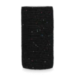 Samodržící obinadlo s třpytkami, 10 cm, černé – Excellent Animal Glitter Bandage Profi