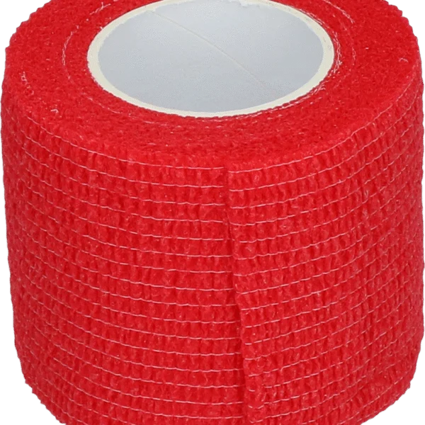 Samolepicí obinadlo 5 cm červené – Excellent Bandage Animal Profi